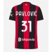 AC Milan Strahinja Pavlovic #31 Dámské Domácí Dres 2026-27 Krátkým Rukávem AC Milan Strahinja Pavlovic #31 Dámské Domácí Dres 2026-27 Krátkým Rukávem